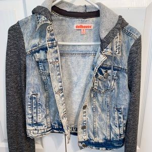 women’s blue jean jacket